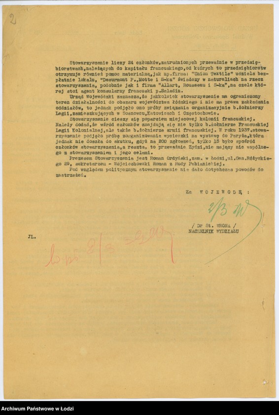 Obraz 5 z jednostki "[Informacja o związkach i stowarzyszeniach]"