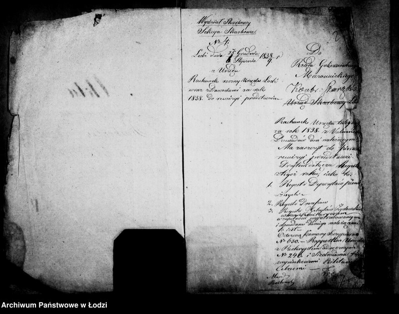 Obraz 7 z jednostki "Akta tyczące się rachunków rocznych za lata 1840"