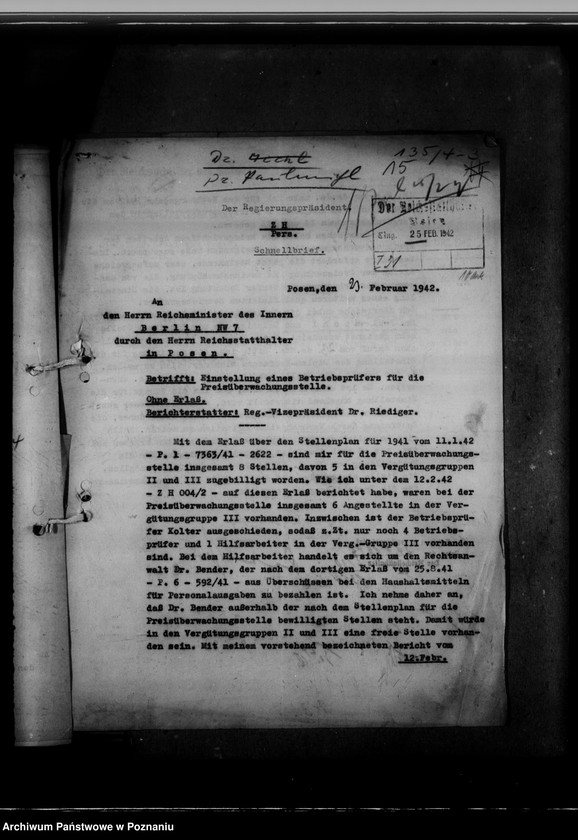 Obraz 19 z jednostki "Abordnungen der Angstellten"