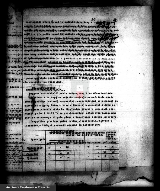 Obraz 19 z jednostki "Majątek Jeżewo powiatu szubińskiego /sprawy administracyjne/"