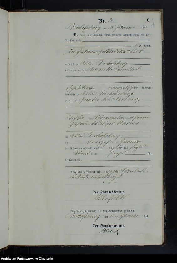 image.from.unit.number "Sterbe-Neben-Register Nr 1 - 114"