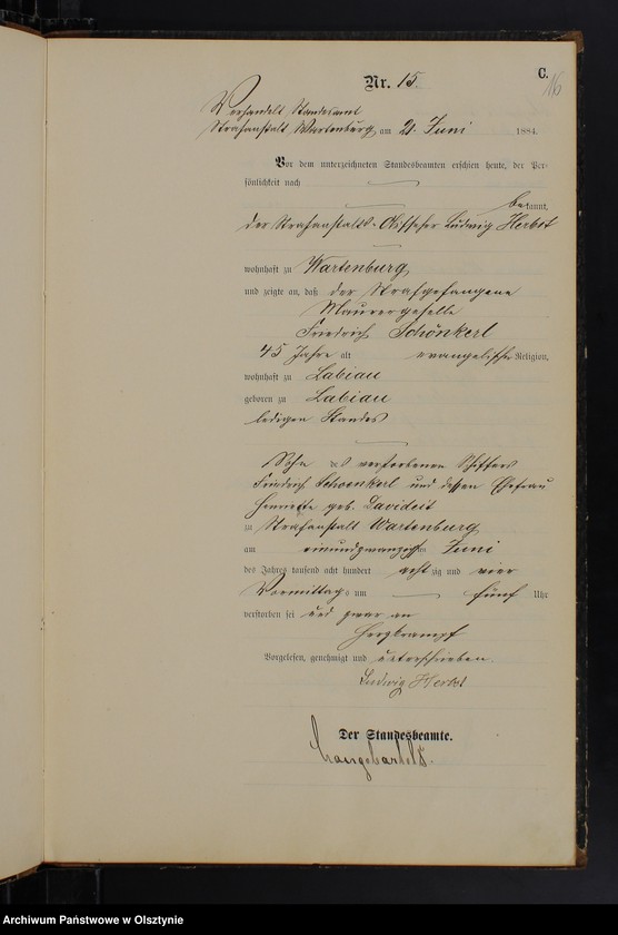 image.from.unit.number "Sterbe-Haupt-Register nr 1 - 30"