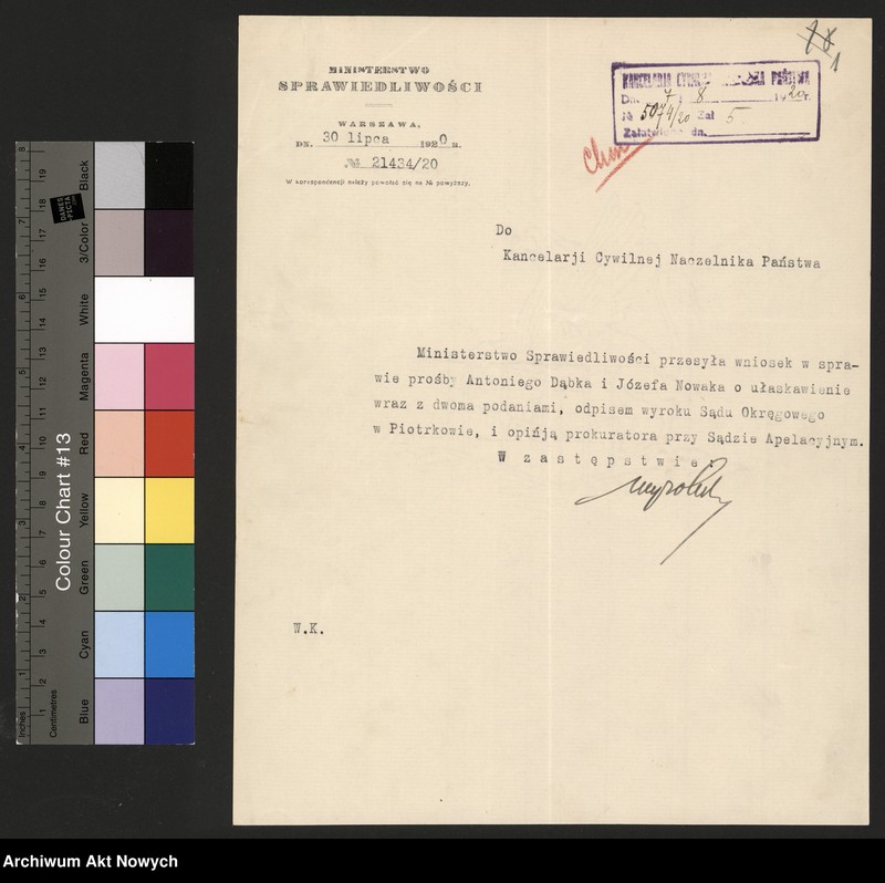 image.from.unit "Ułaskawienia z b. Kongresówki - nieuwzględnione, dotyczące zabójstw, rozboju, zniesławienia, gorzelnictwa, lichwy, oszustw, kradzieży (min. Obrabowywanie poległych na wojennych pobojowiskach) oraz podburzanie od uchybienia obowiązkom służby wojskowej"