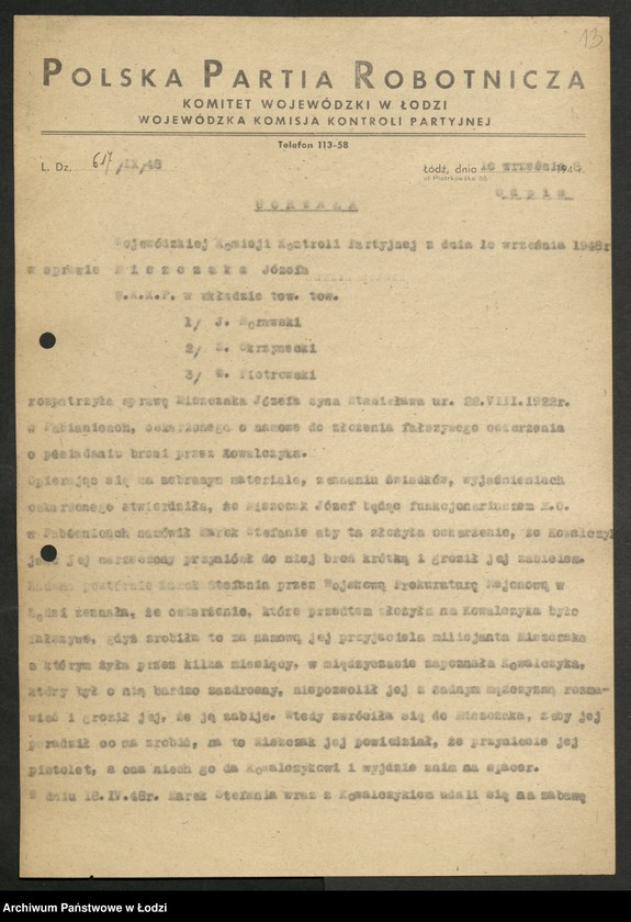 Obraz 14 z jednostki "Uchwały Komisji"