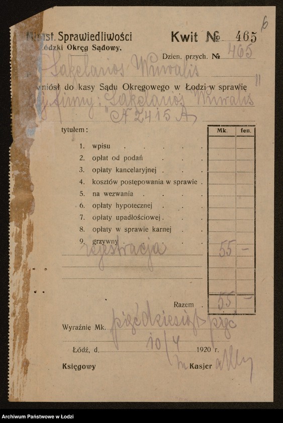 Obraz 8 z jednostki "Sakelarios Wuwalis- wyrób i handel pantoflami"