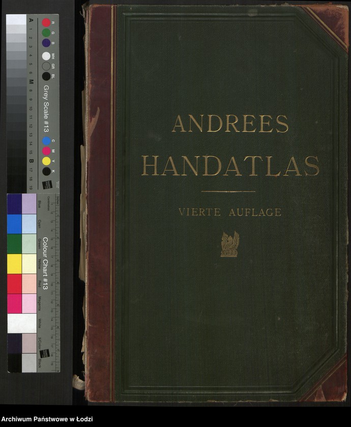 Obraz 2 z jednostki "Andrees Handatlas. Vierte auflage. Bielefeld und Leipzig 1900"