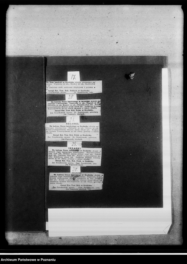 Obraz 8 z jednostki "Podziękowania w prasie, w gazecie "Robotnik" za dary pieniężne dla bezdomnych. [Wycinki z gazet]"