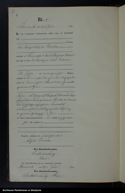 image.from.unit.number "Sterbe-Neben-Register Nr 1 - 27"