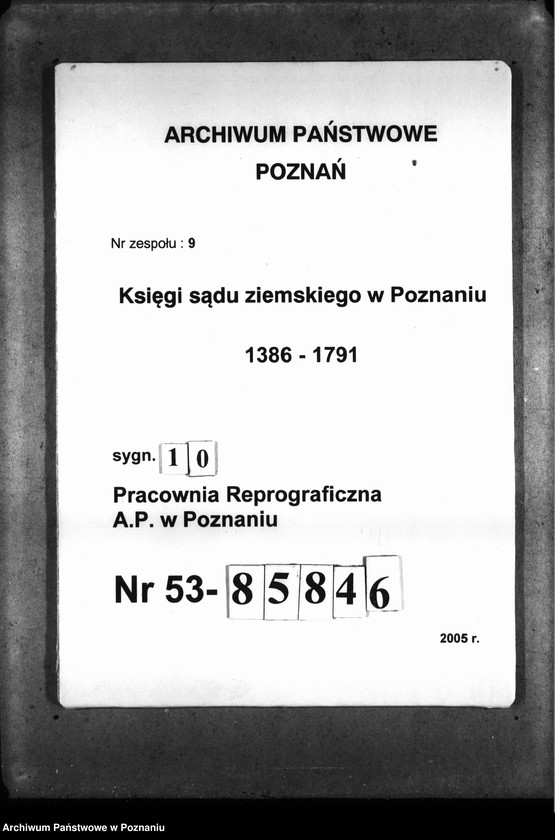 Obraz 1 z jednostki "Resignationes ,inscriptiones, relationes, decreta [protocollon]"