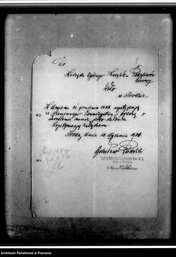 Obraz 5 z jednostki "Sprawozdania miesięczne, kwartalne, roczne- między innymi z bezrobocia- oraz korespondencja koła Środa- zaproszenia, pisma o skreślenia z listy członków: powiadomienia o zarobkach"