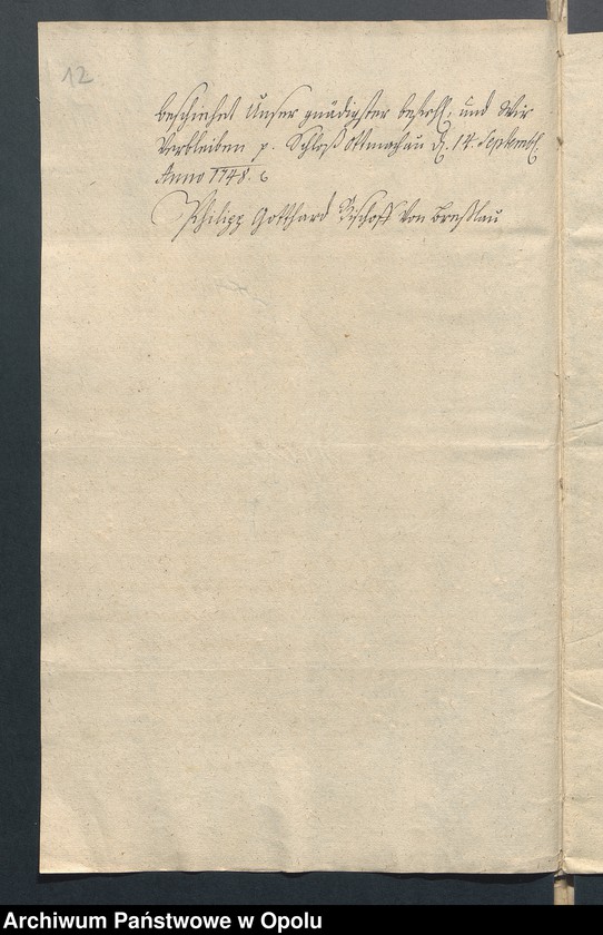 image.from.unit.number "Korespondencja między urzędem biskupim a Fundacją Kolegiaty św. Jakuba w Nysie [Ekstrakty dokumentów z 1477 i 1660 r.]"