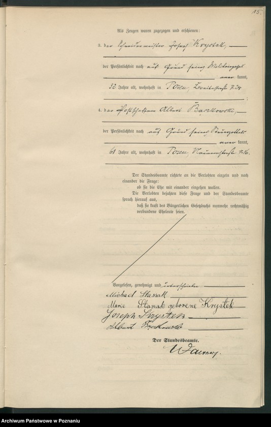 Obraz 18 z jednostki "Księga małżeństw tom III"