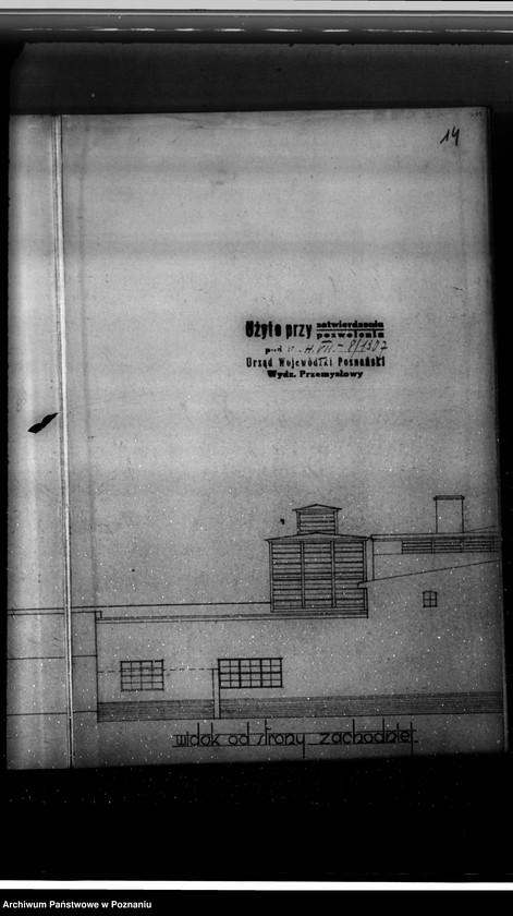 image.from.unit.number "Dodatkowy projekt Braci Dawidowskich /II etap chłodnia/ na zmiany wewnętrzne do zatwierdzenia projektu przez Wydział Przemysłowy Urzędu Wojewódzkiego"