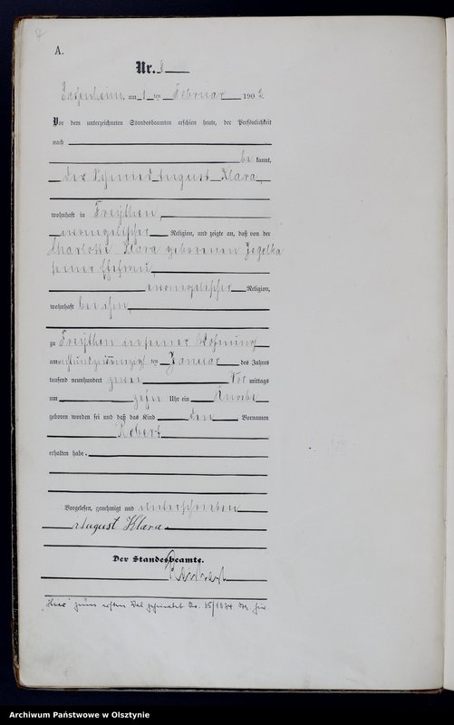 image.from.unit.number "Geburts-Haupt-Register Nr 1 - 76"