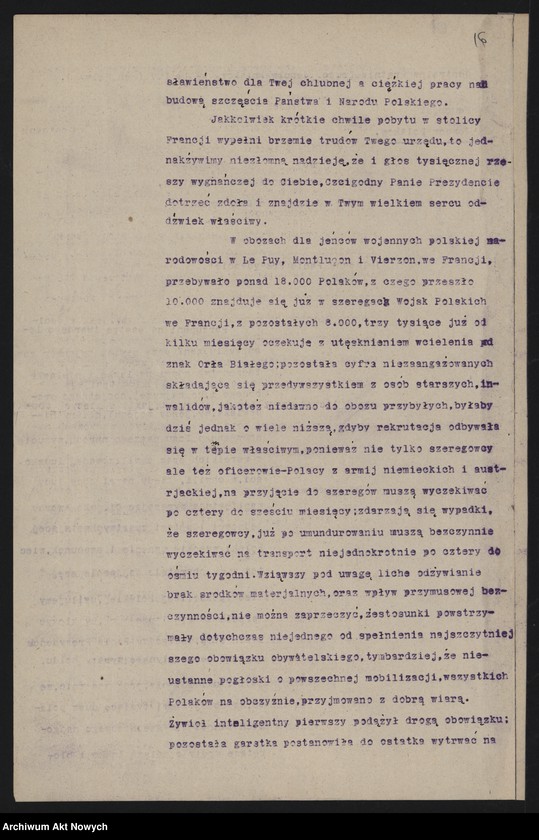 image.from.unit.number "Sprawy repatriacji Polaków, opieki nad Polakami - jeńcami, więźniami i internowanymi zagranicę, m.in. odpis listu W. Grabskiego do G. Clemenceau"