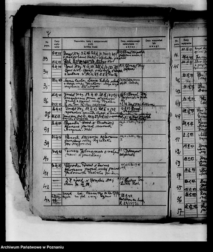 Obraz 12 z jednostki "Spisy spraw /Wydziału Rolnictwa i Reform Rolnych/"