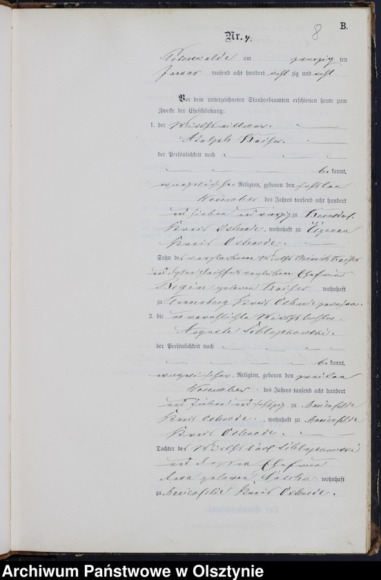 image.from.unit.number "Heiraths-Neben-Register Nr 1 - 38"