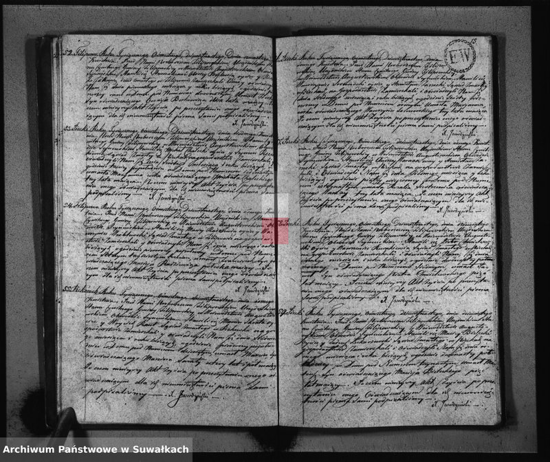image.from.unit.number "Akta Zeyścia Gminy Filipowskiey od dnia 1 Stycznia do dnia 31 Grudnia 1819"
