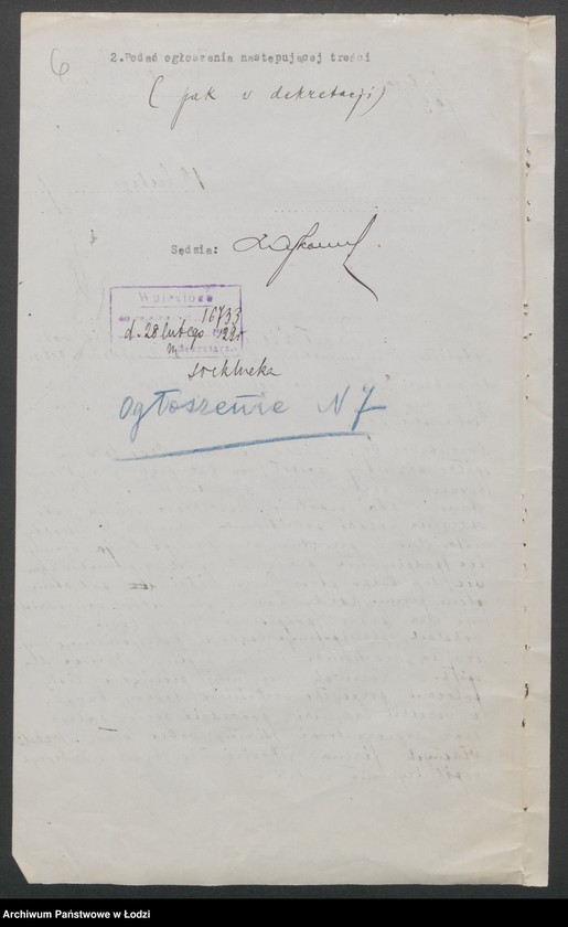 Obraz 8 z jednostki "Paweł Litwin i S-ka- wyrób waty, watoliny i manufaktury"