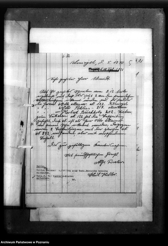 image.from.unit.number "Herbert Buchholz aus Kosten (Kościan)"