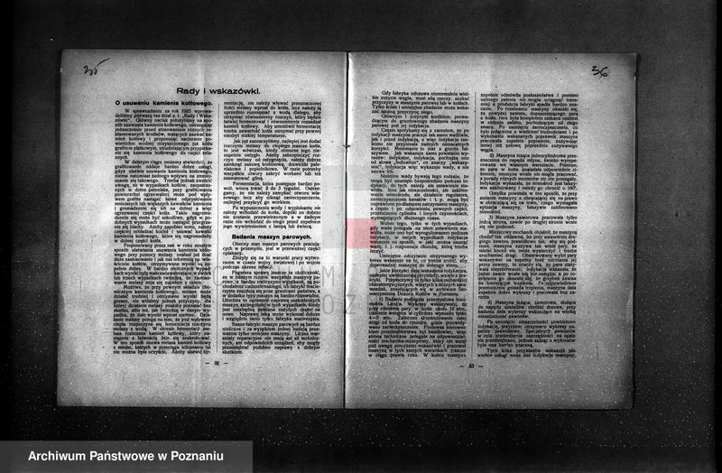 Obraz 20 z jednostki "Sprawozdanie Stowarzyszenia Dozoru Kotłów w Poznaniu za rok 1927"