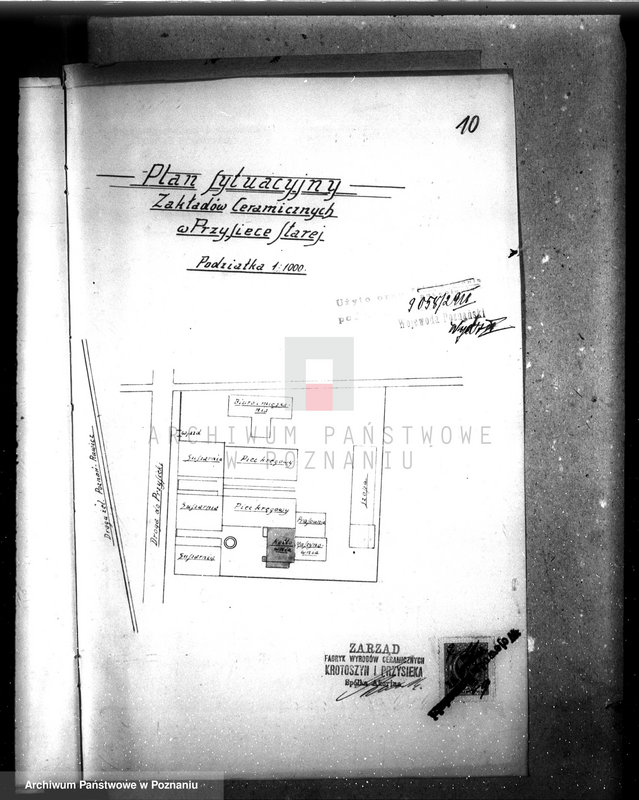 Obraz 16 z jednostki "Fabryka wyrobów ceramicznych Przysieka Stara pow kościański n woj. kotła 6380"