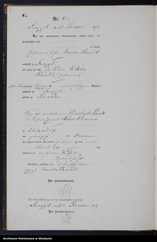 image.from.unit.number "Sterbe-Neben-Register Tom I,Nr 1 - 29"