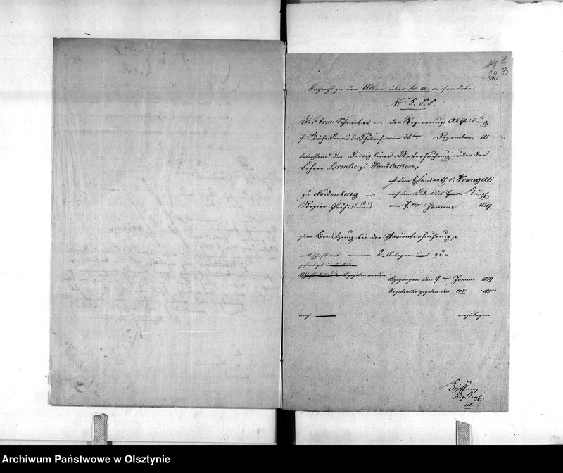 image.from.unit.number "Disziplinar-Untersuchung gegen den Lehrer Brosche [Albert] zu Wandlacken Kreises Gerdauen"
