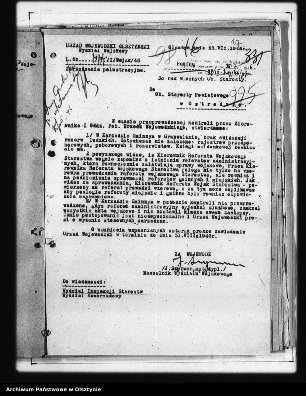 image.from.unit.number "Zarządzenia polustracyjne wydz. Wojskowych"