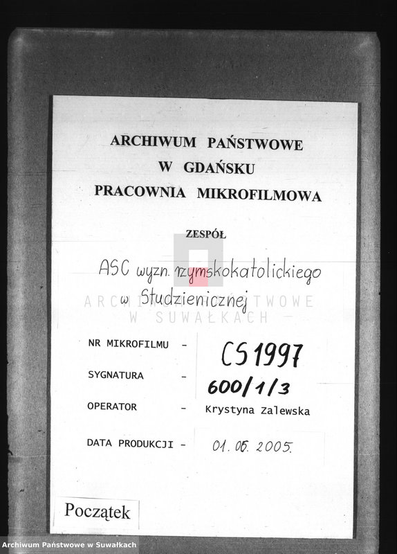 image.from.unit.number "[Akta urodzeń wyznania rzymskokatolickiego parafii w Studzienicznej z lat 1898-1901]"