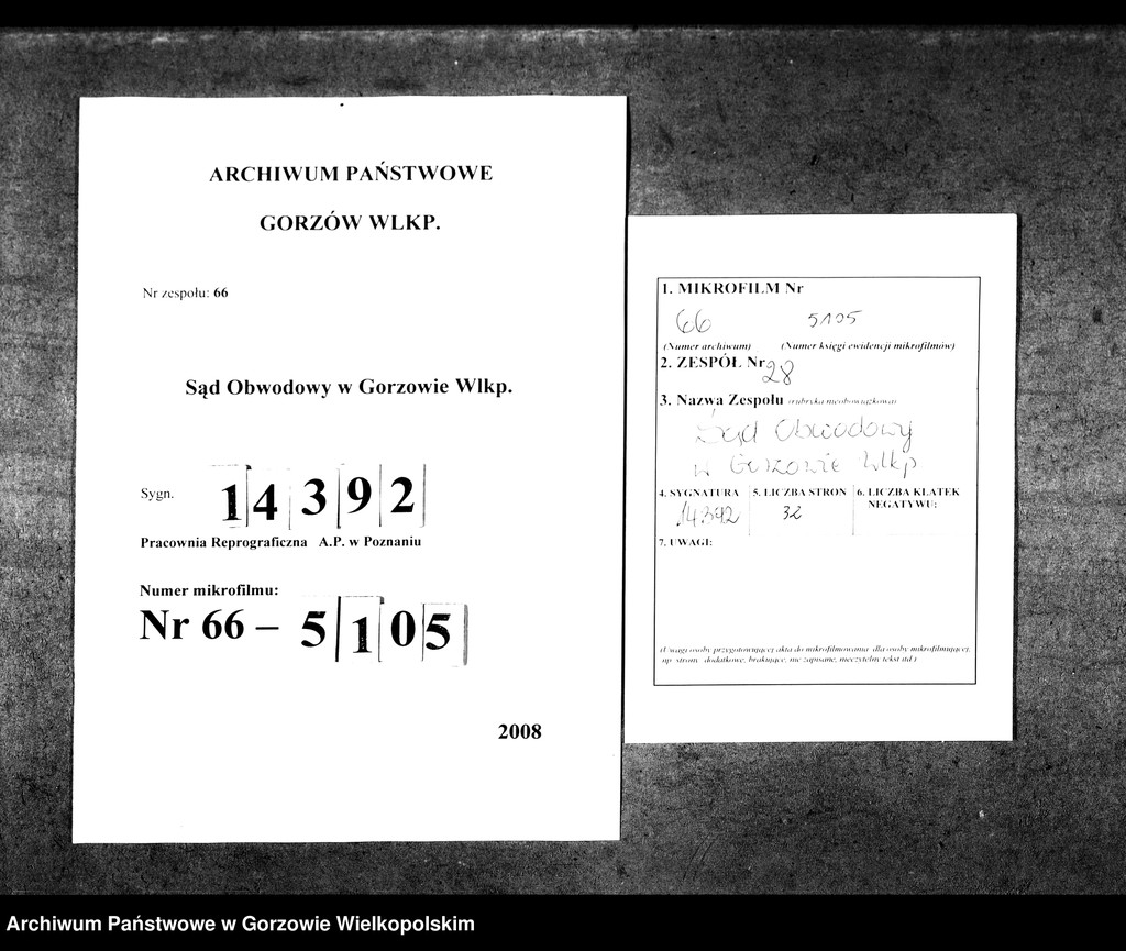 image.from.unit.number "Duplikate der Kirchenbücher von der Parochie Liebenow (Lubno)"