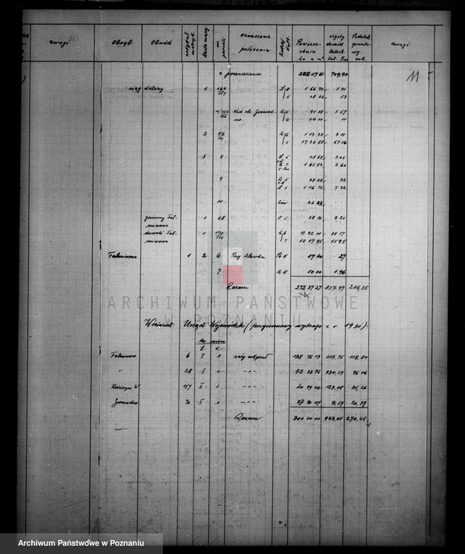 Obraz 15 z jednostki "Rozliczenie podatku gruntowego i budynkowego dla majątku Falmierowo powiatu wyrzyskiego"