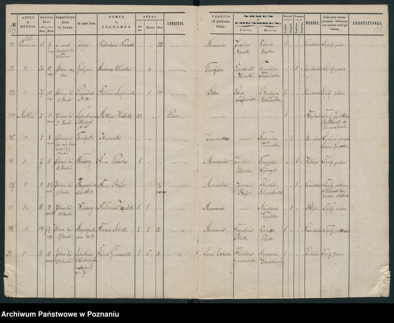 Obraz 17 z jednostki "Księga zgonów"