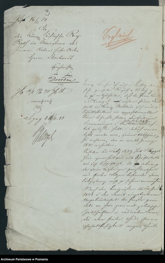 Obraz 6 z jednostki "A. betr. den Premier Lieutnant a.D. Karl von Hengel"