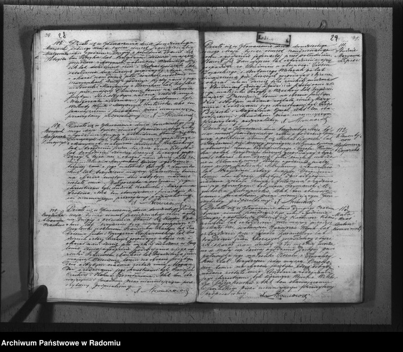 image.from.unit.number "[Duplikat akt urodzeń, małżeństw i zgonów parafii rzym.-kat. Głowaczów 1860 r.]"