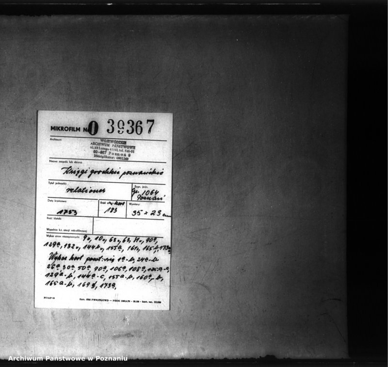 Obraz 2 z jednostki "Relationes [protocollon]"