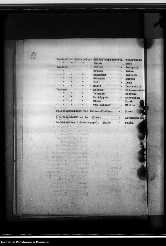 Obraz 17 z jednostki "Landeskulturtagung- korespondencja, spisy zaproszonych osób"