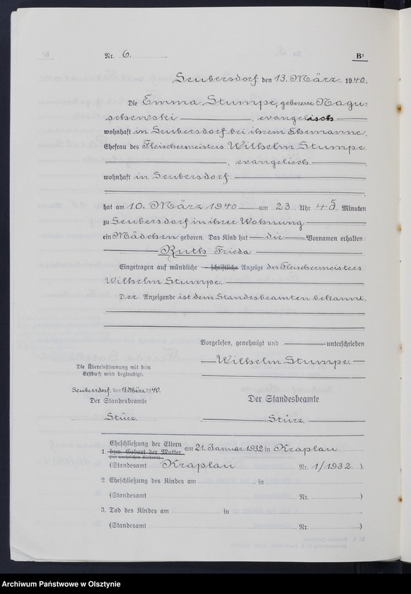 image.from.unit.number "Geburten-Zweitbuch Nr 1 - 26"