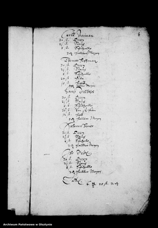 image.from.unit.number "Kirchen-Rechnung der Stadt Deutsch Eylau"