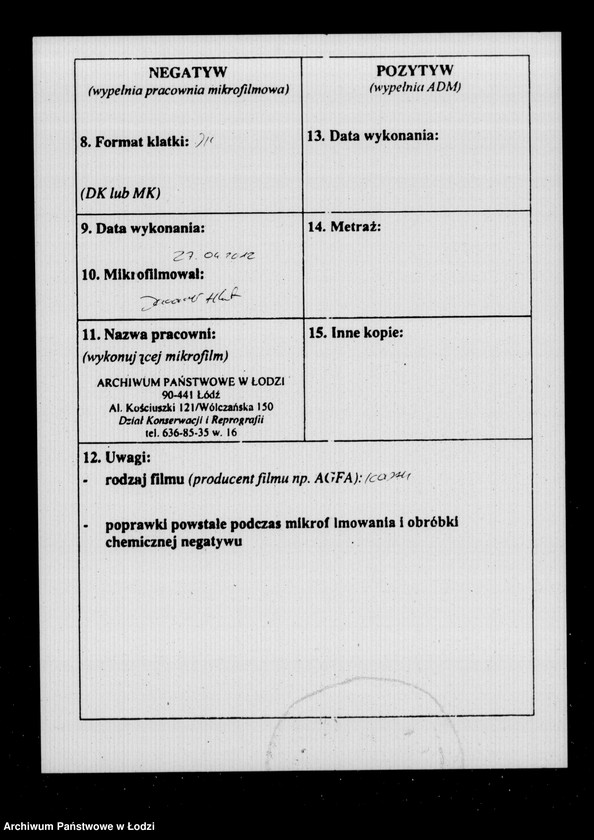 Obraz 3 z jednostki "Akta tyczące się spisu inwentarza pozostałości po zmarłej Krystynie Dekiert wyrobnicy poddanej pruskiej"