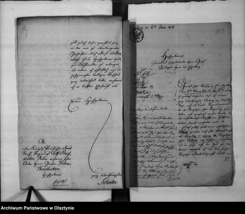 Obraz 9 z jednostki "Anstellung des Privatschreiber Schoeler [Friedrich Wilhelm]"