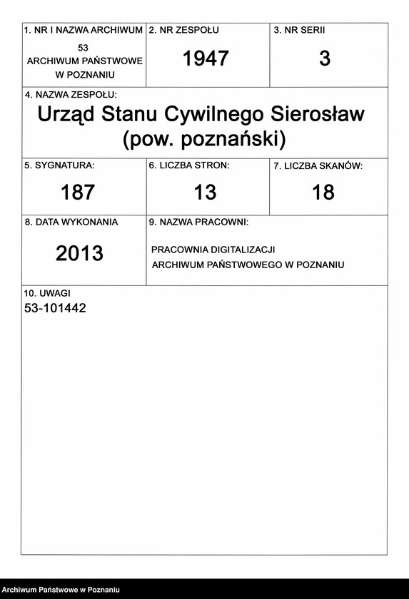 Obraz 1 z jednostki "Heirats-Neben-Register"