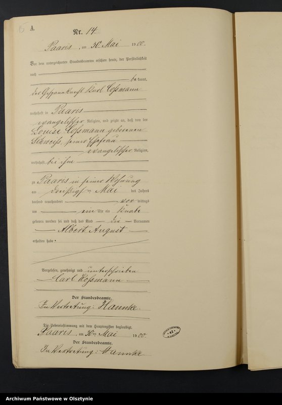 image.from.unit.number "Geburts-Neben-Register Nr 1 - 28 i 41"