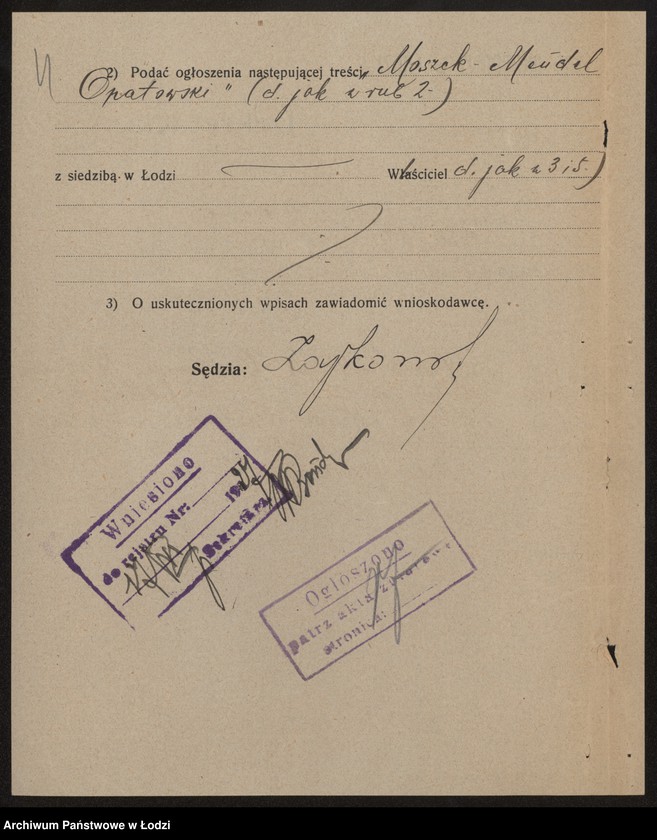 Obraz 6 z jednostki "Moszek Mendel Opatowski- herbaciarnia"