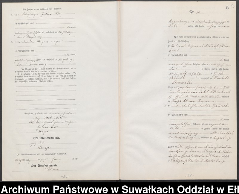 image.from.unit.number "Heiraths-Neben-Register des Preussischen Standes-Amtes Angerburg Kreis Angerburg"