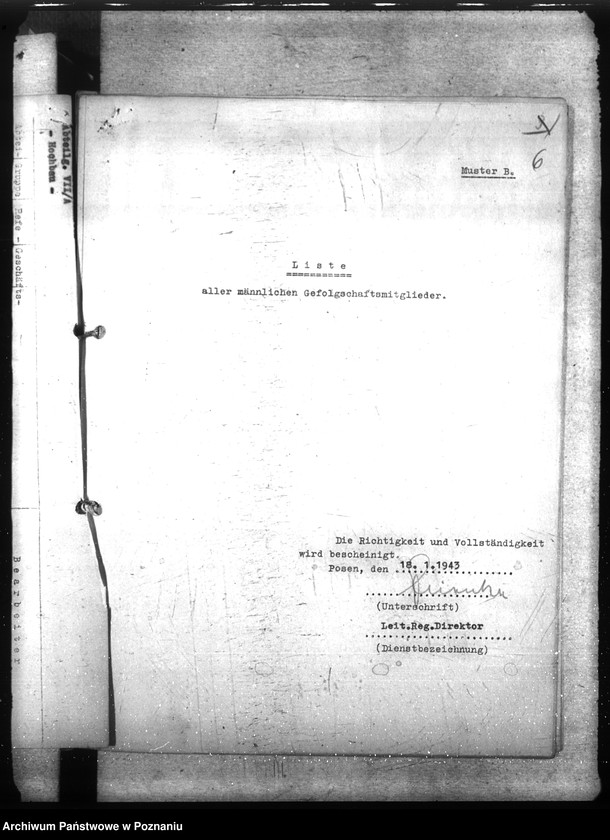 Obraz 10 z jednostki "Geschäftsverteilungspläne der Reichsbauämter"