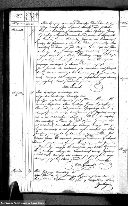 image.from.unit.number "Akta Urodzonychych Gminy Kopciowskiey od 1 Maia 1810 R."