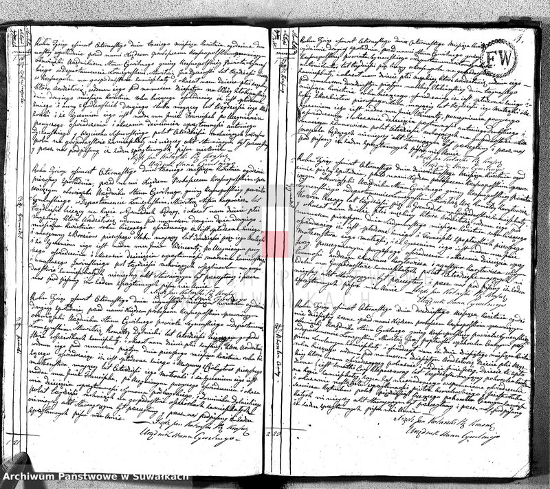 image.from.unit.number "Akta Cywilne Urodzonych Gminy Krasnopolskiey Pttu Seyneńskiego od Ru 1814."