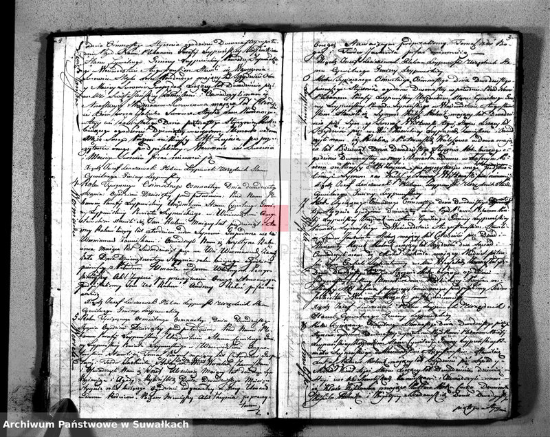 Obraz 4 z jednostki "Księga Aktów Zeyscia Gminy Leypuńskiej od 1-o Stycznia 1818 Roku"