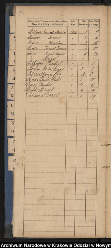 image.from.unit.number "Indeks do księgi małżeństw"